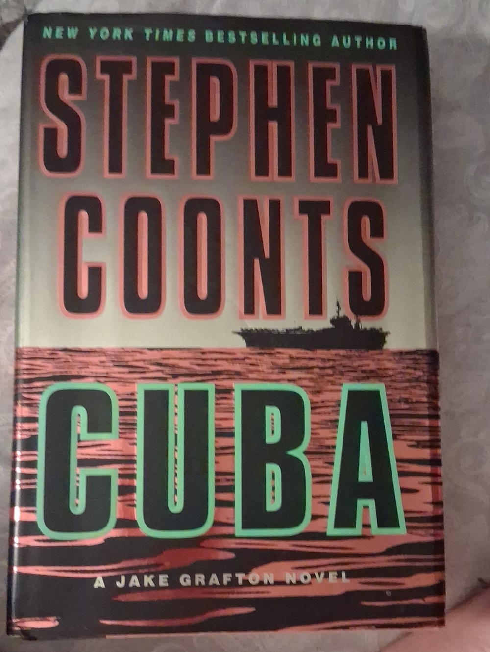 Stephen Coonts "Cuba" Hardcover Novel - First Edition. New